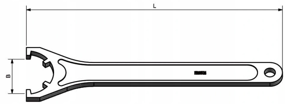 KLUCZ DO NAKRĘTEK ER20 OPRAWEK TULEJEK ZACISKOWYCH Marka Bright