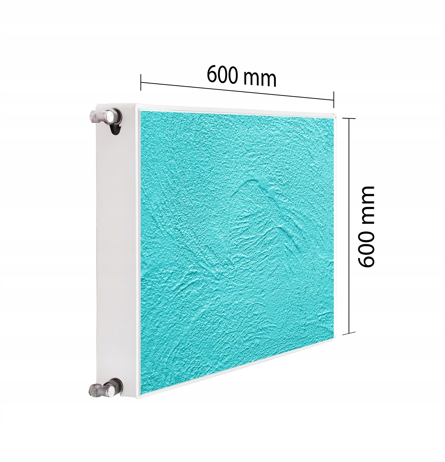 Magnetická Krytka Na Radiátor 60x60 Tyrkysová Podložka Magnet