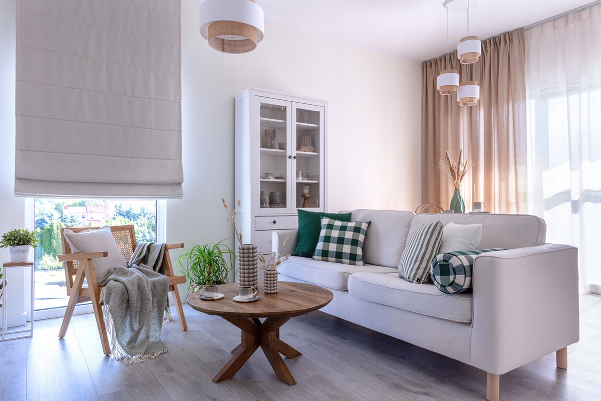 Hotová Roleta plisé Římská Sicílie 100x170 cm šedá