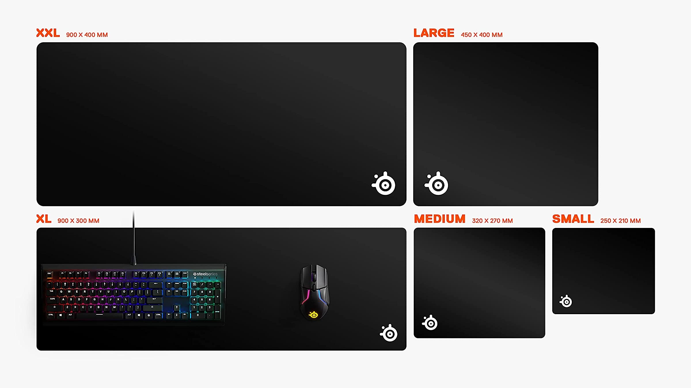 STEELSERIES QCK Podkładka Pod Mysz Klawiaturę RGB — miniatura 6