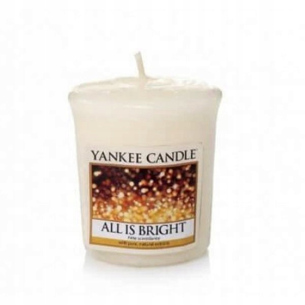 

Yankee Candle Świeca Votive All is Bright 15h 50g