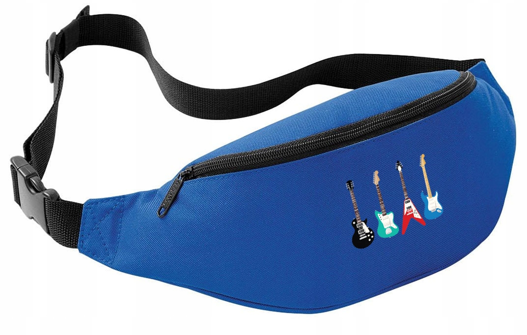 

Torba nerka biodrówka niebieska Gitara 03