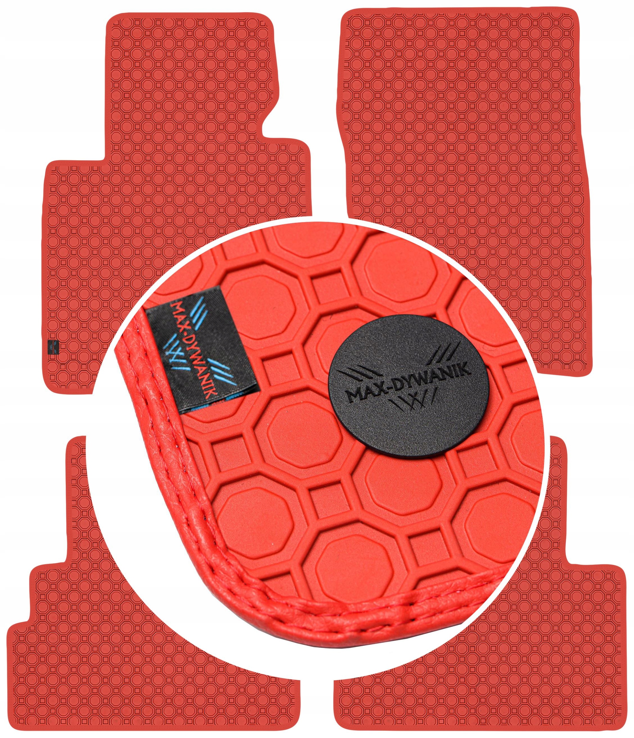 Infiniti QX70 2013-2017 Koberce Červené