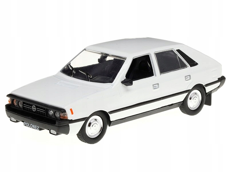 Model 1:43, FSO POLONEZ PRL, biela