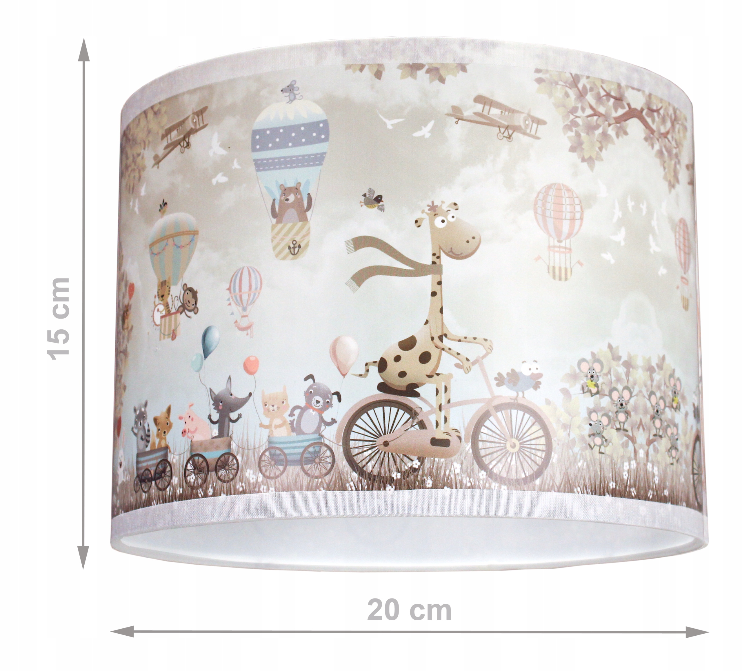 Kinkiet ścienny lampa ścienna BIKE kinkiety ścienne lampy sufitowe abażur Kolor dominujący biały