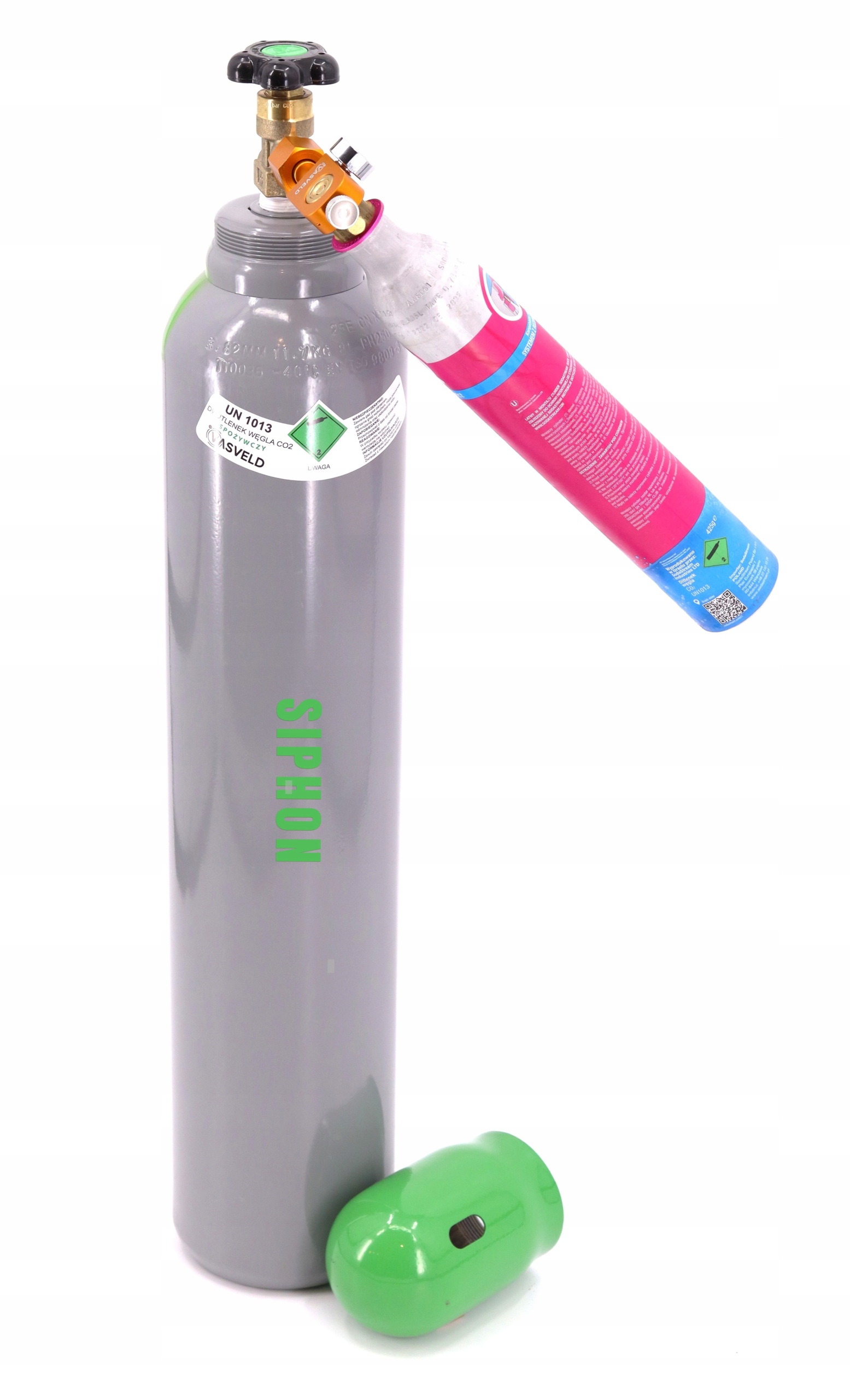 Súprava na plnenie fľaše SodaStream – prevlečka fľaša CO2 5KG