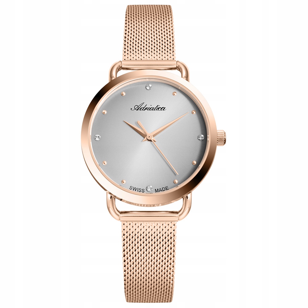 Dámské hodinky Adriatica A3730.9147Q Zirkony růžové