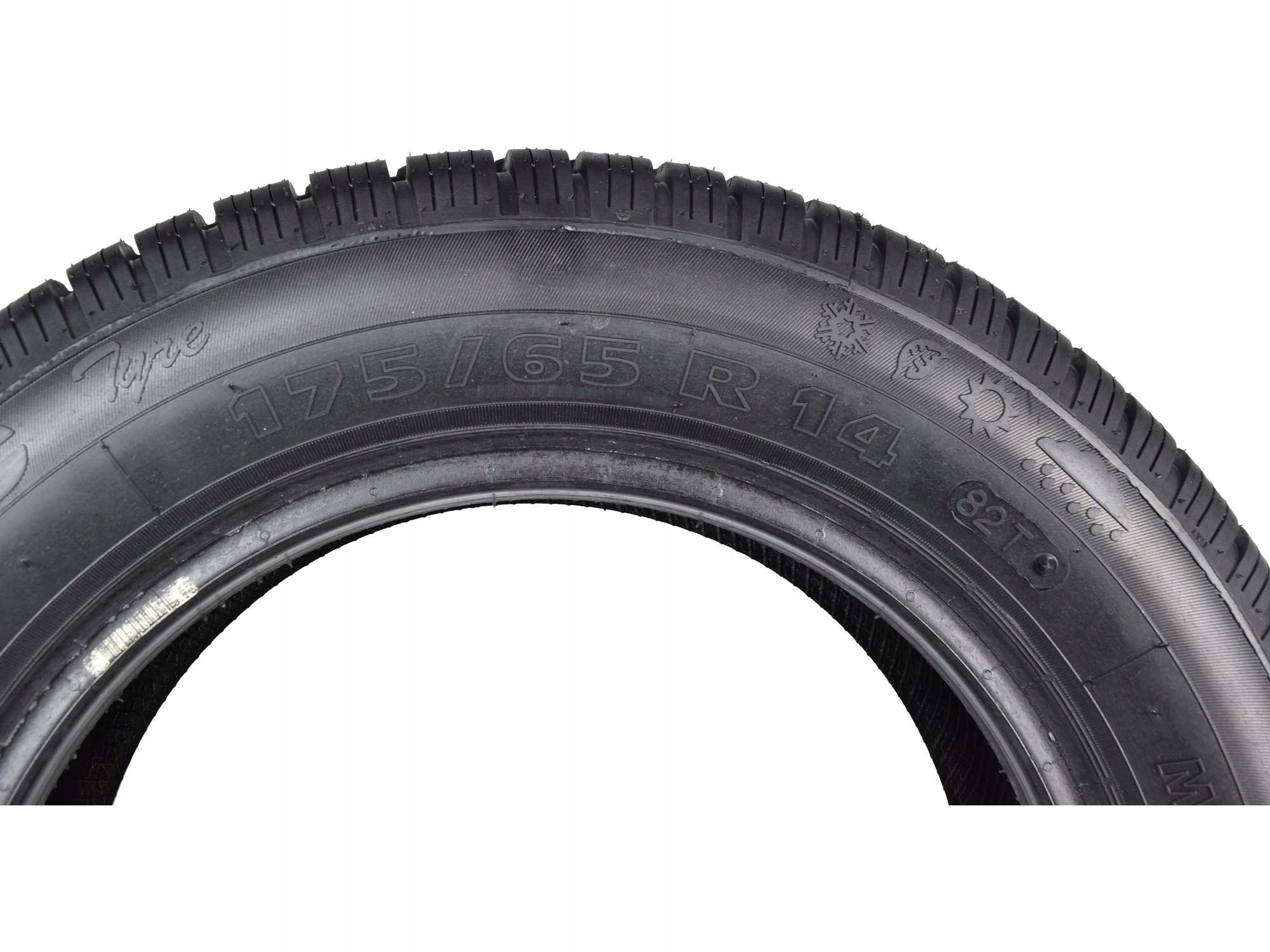 4x NOWE CAŁOROCZNE OPONY BIEŻNIKOWANE 175/65R14 NAJLEPSZE Profil opony 65