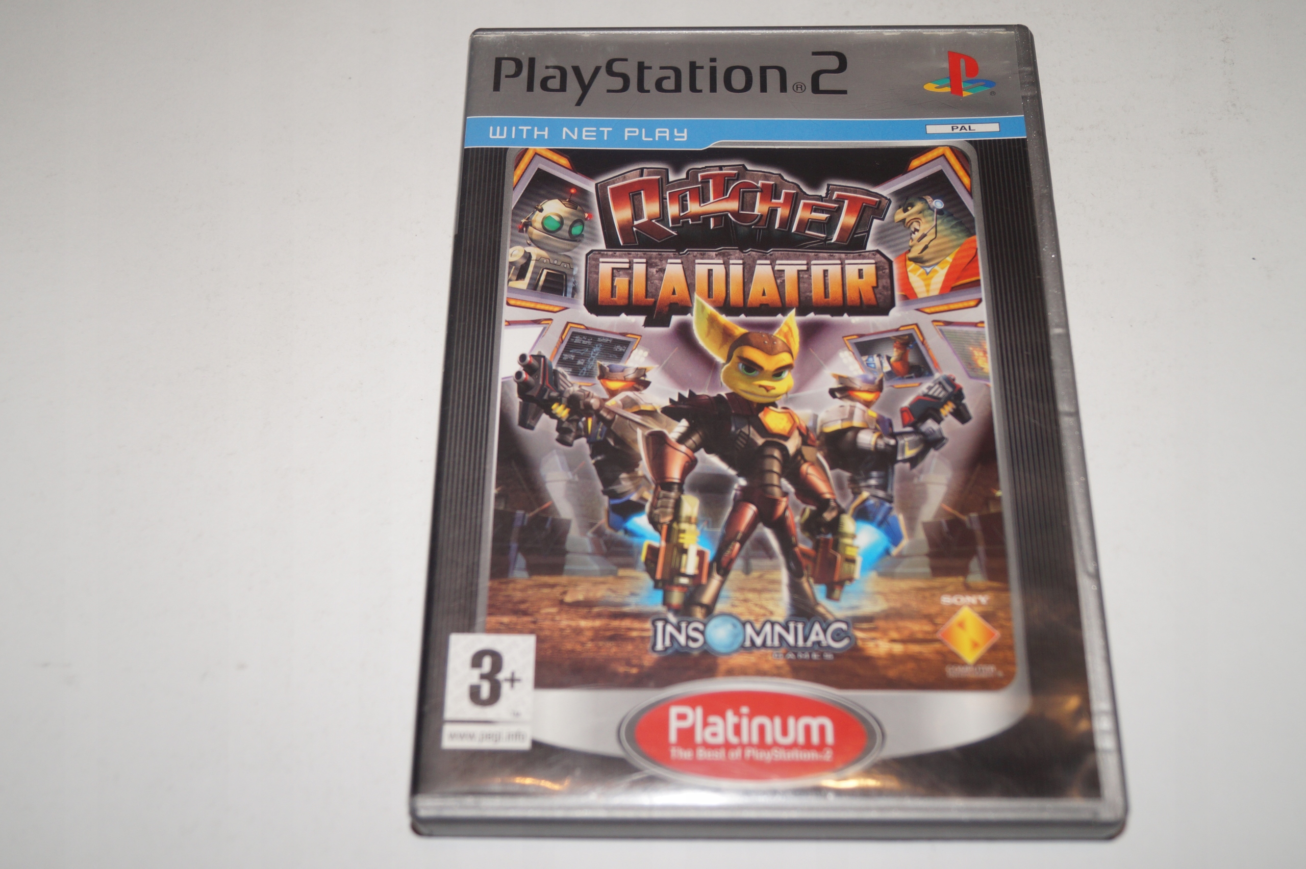 Gra RATCHET GLADIATOR PS2 Sony PlayStation 2 (PS2) EAN (GTIN) 0711719603474