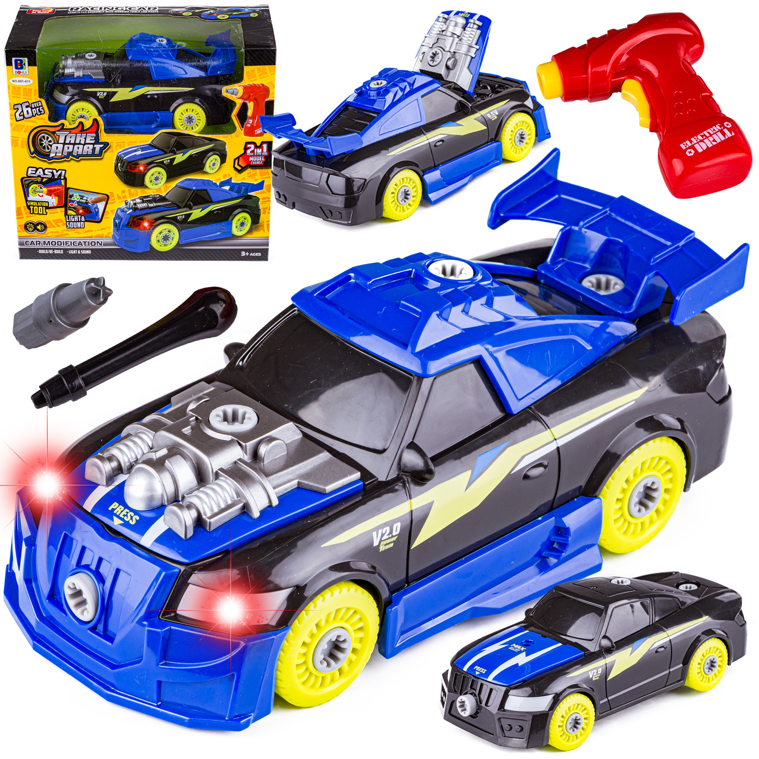 

Auto Samochód Bmw Do Rozkręcania Wkrętarka 26 el