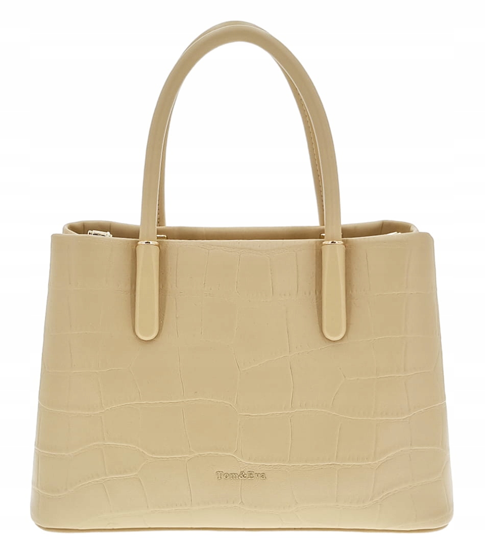 Béžová kufřík dámská kabelka Tom&eva