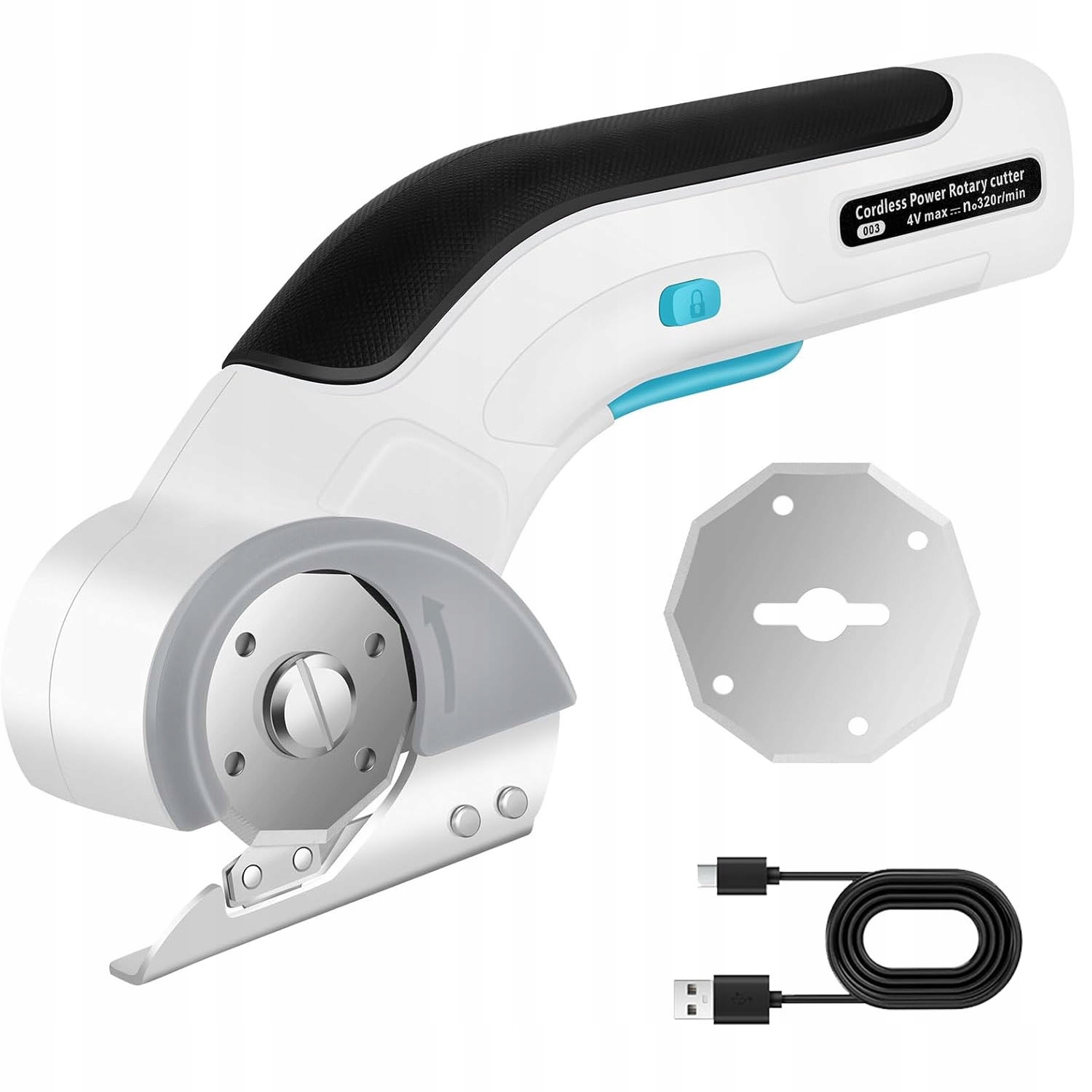 Bezdrátové Elektrické Nůžky Na Stříhání Tkanin A Kartonů Nůž