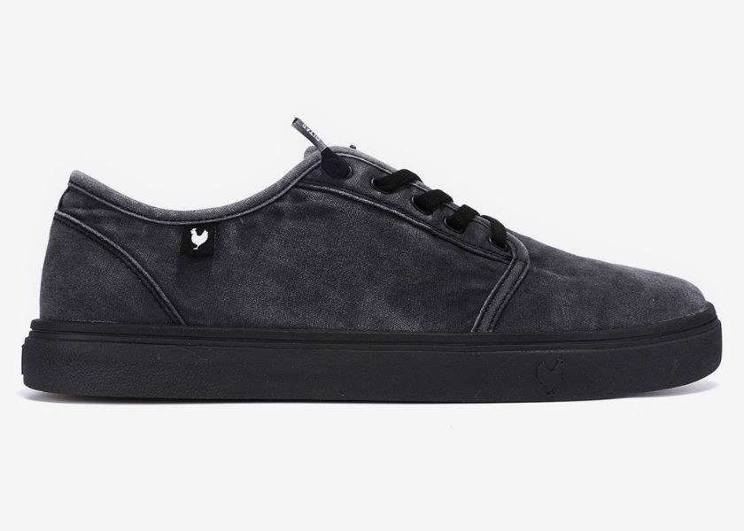 Walk In Pitas Polobotky Tenisky Corfu Negro 44 Tenisky látkové černé