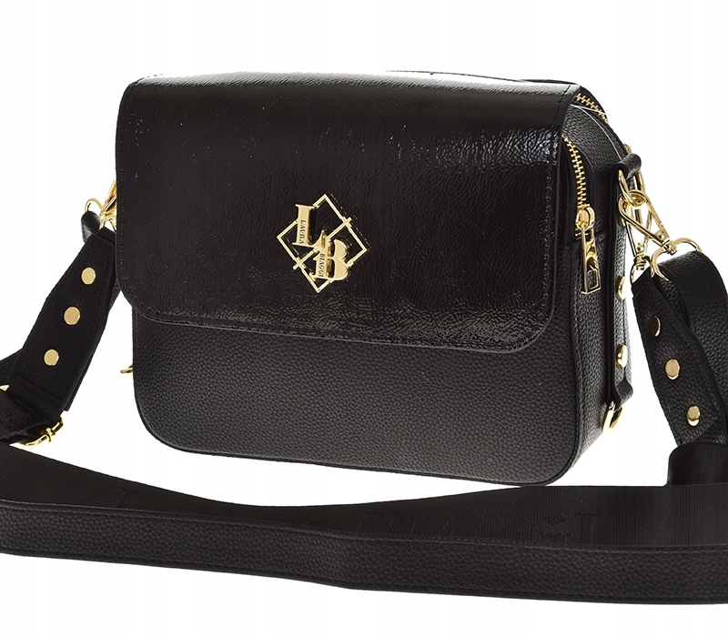 LAURA BIAGGI TOREBKA LISTONOSZKA NA RAMIĘ SKÓRZANA Marka Laura Biaggi