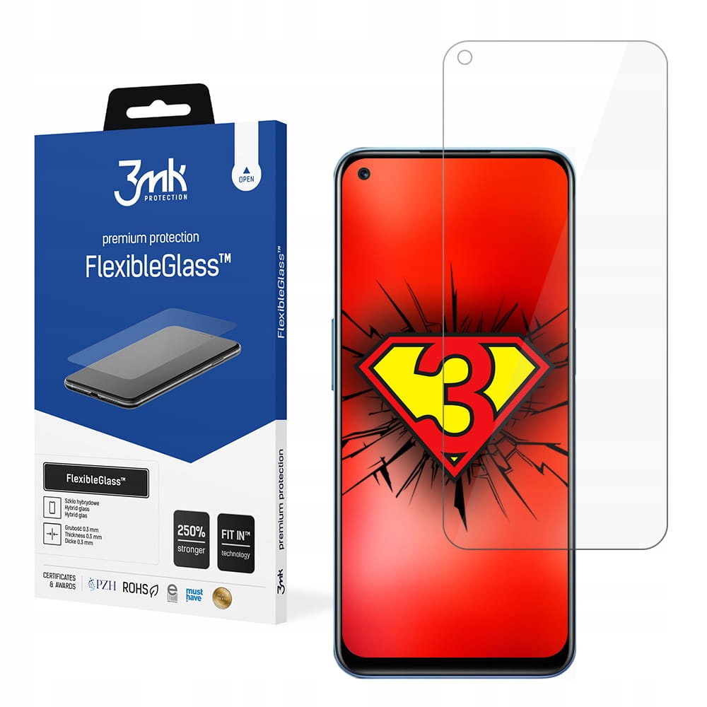 

Szkło hybrydowe do Realme V13 5G 3mk FlexibleGlass