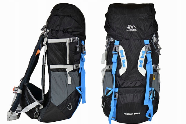 

Profesjonalny Plecak Turystyczny GÓRSKIz siatką55L