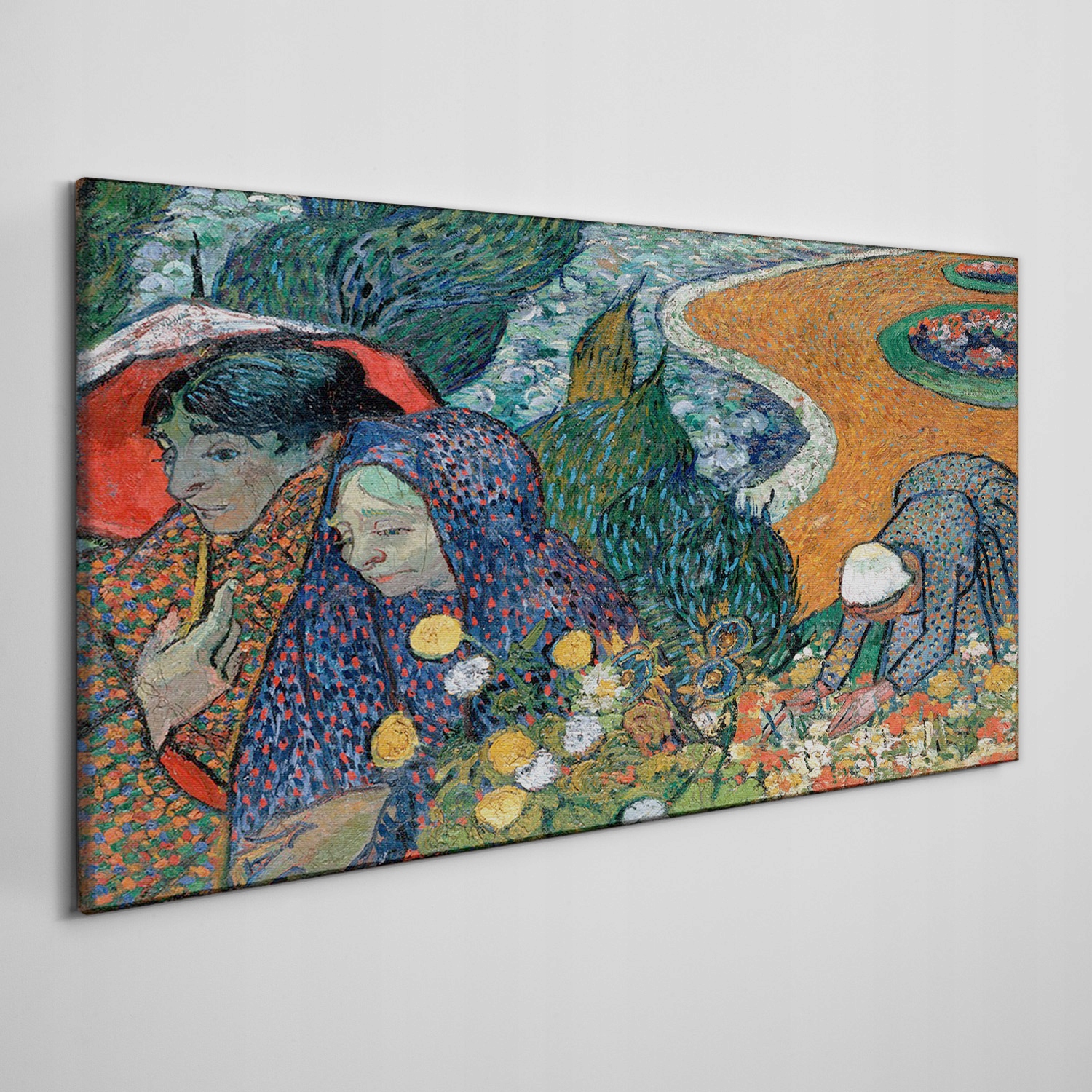 

Obraz na płótnie Ogród at etten Van Gogh 140x70 cm