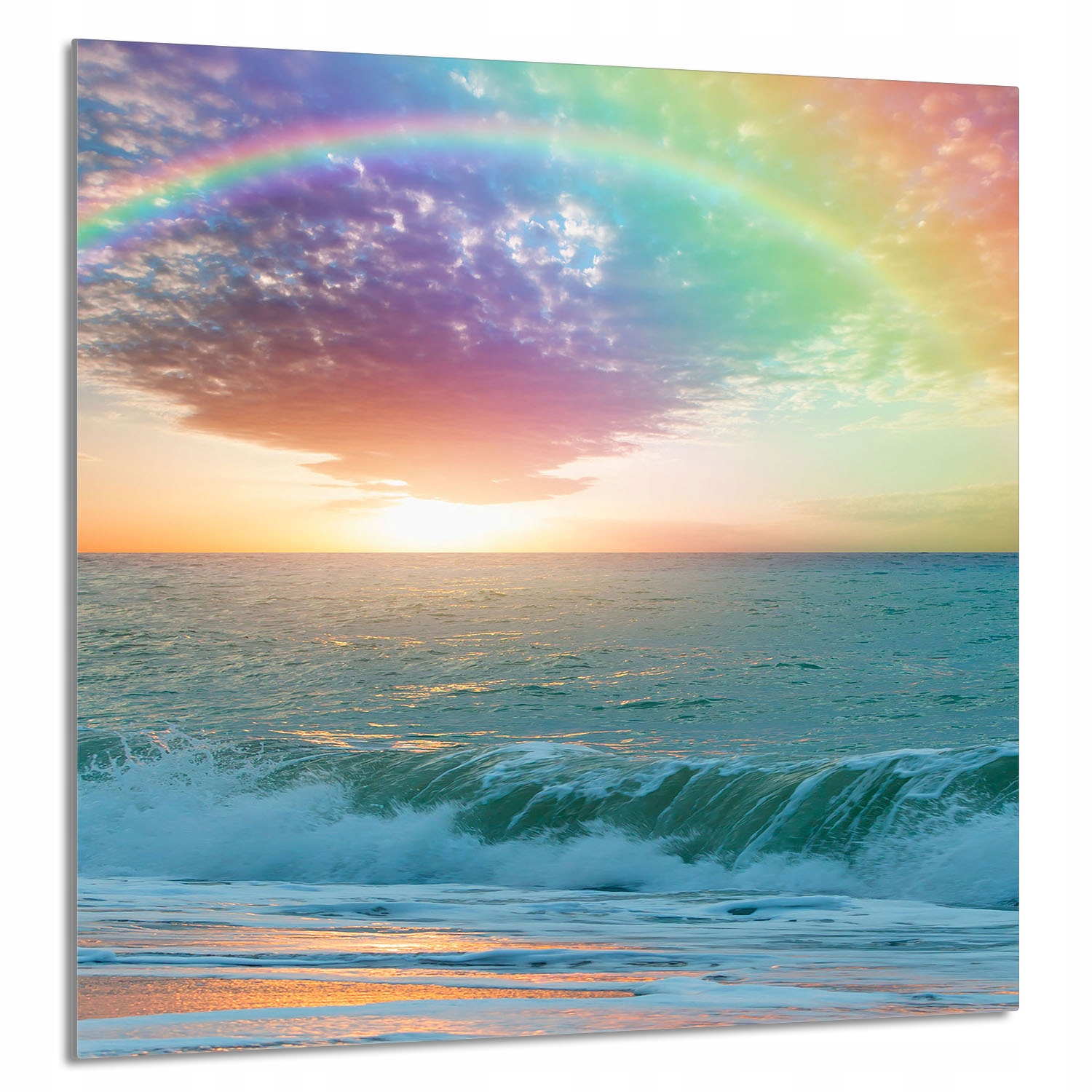 Skleněný Panel Do Kuchyně 60x65 Moře Tvrzené Sklo