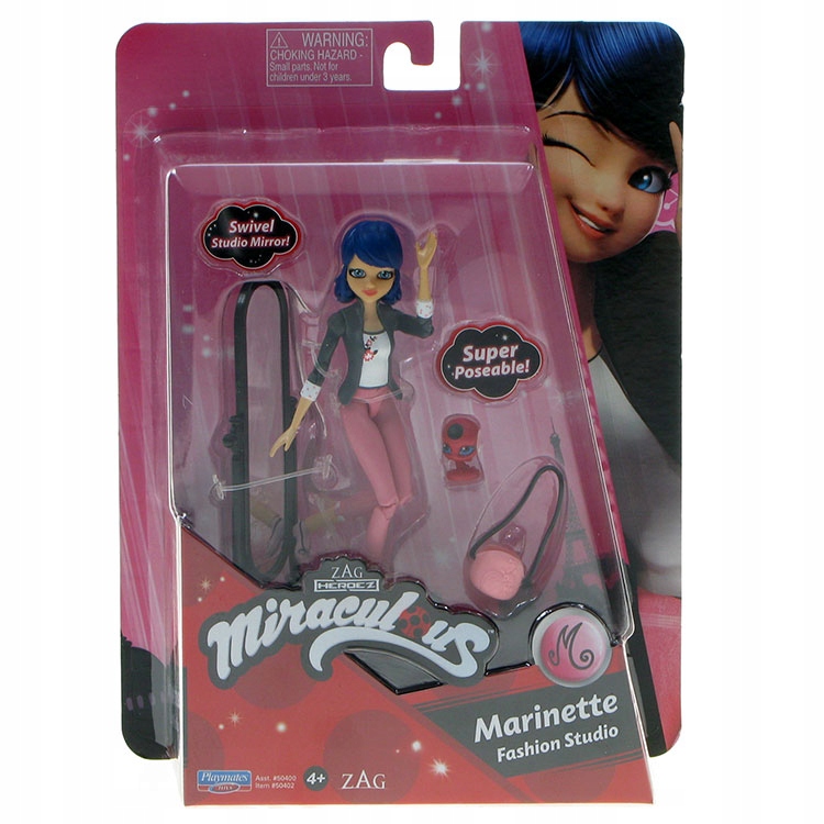 

Miraculum Biedronka: figurka, mini lalka Marinette