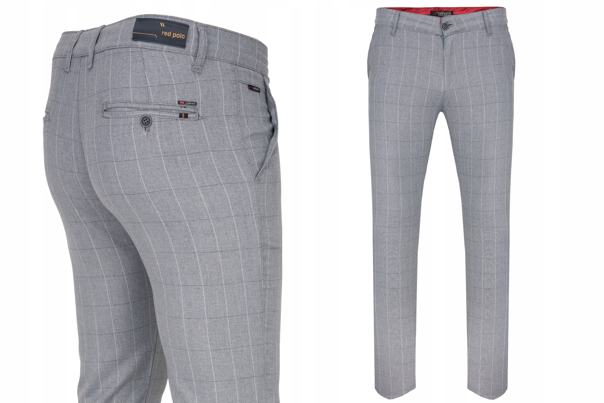 Pánské Společenské Kalhoty Krata Šedé Elegantní: 32