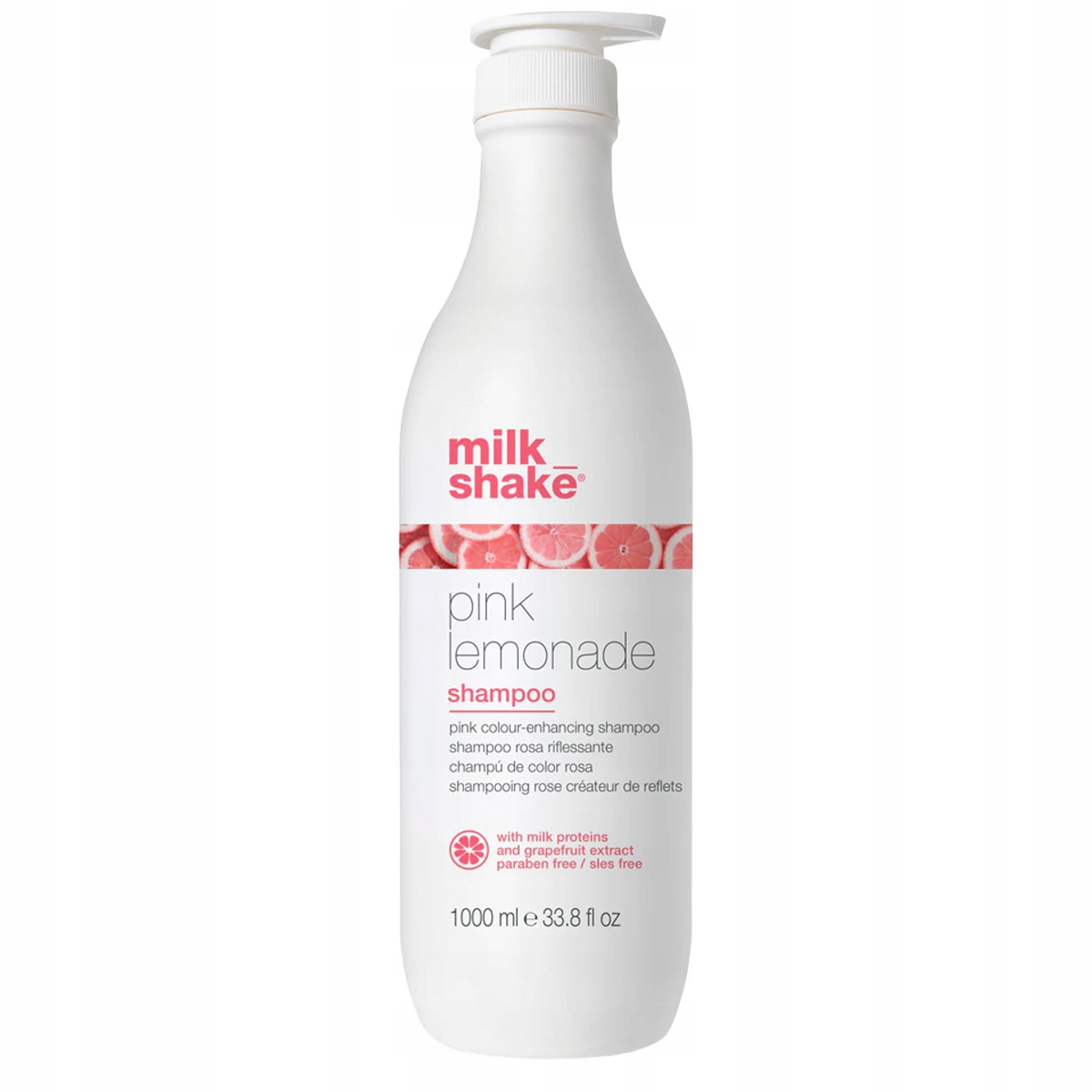 Milk Shake Pink Lemonade tónující šampon pro zesvětlené vlasy 1000 ml