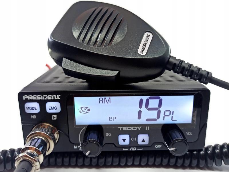 PRESIDENT TEDDY II ASC AM/FM , VOX Stan opakowania oryginalne