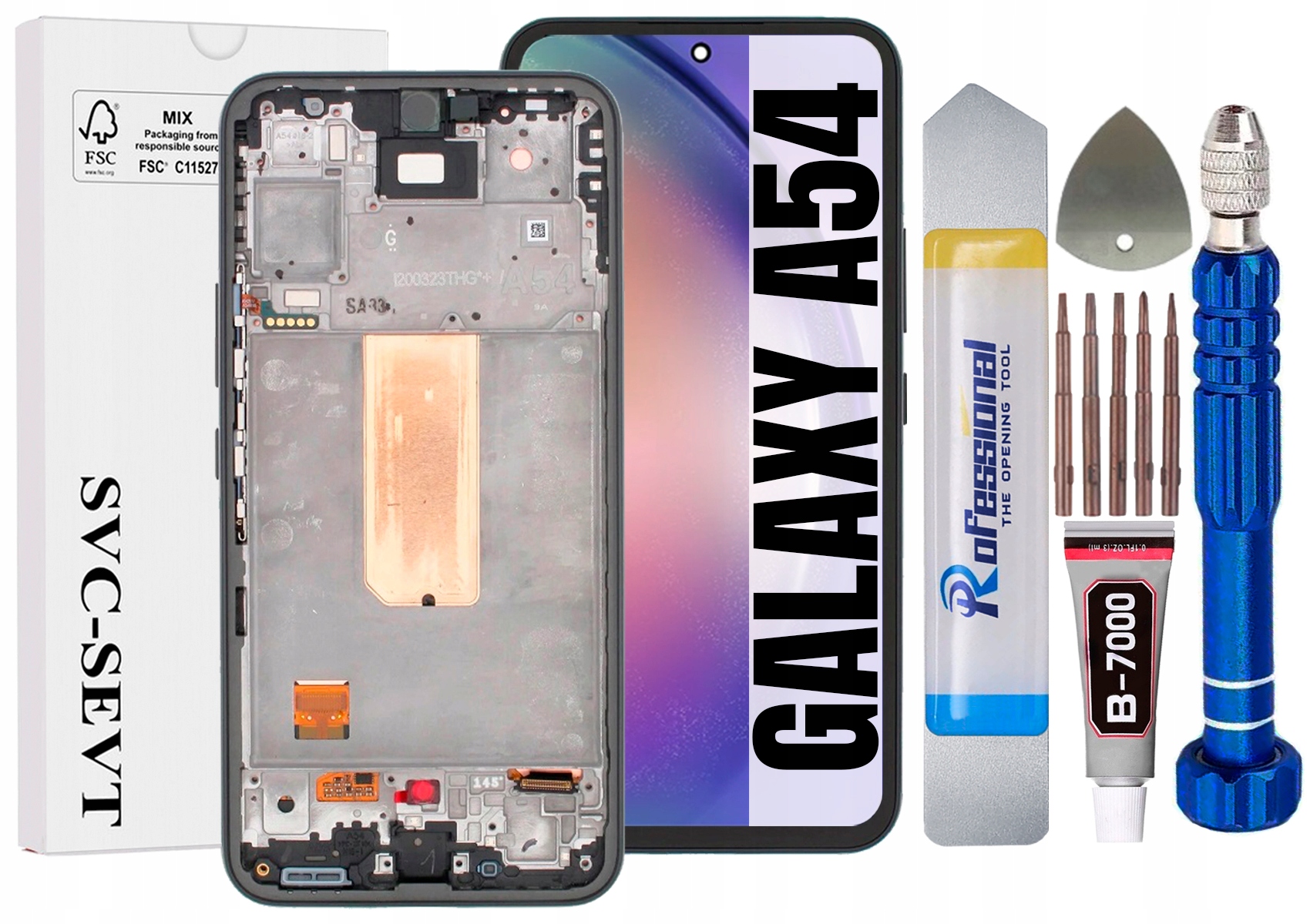 Displej Pro Samsung Galaxy A54 5G A546 Originál LCD Rámeček