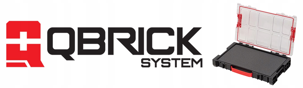 SKRZYNIA ORGANIZER NARZĘDZIOWY Z PIANKĄ 5L QbrickSystem PRO 100 MFI ETUI Marka Qbrick