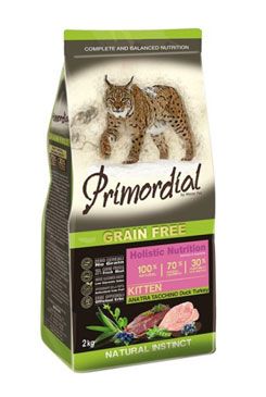Levně Primordial Cat Gf Kitten Duck&Turkey 2kg