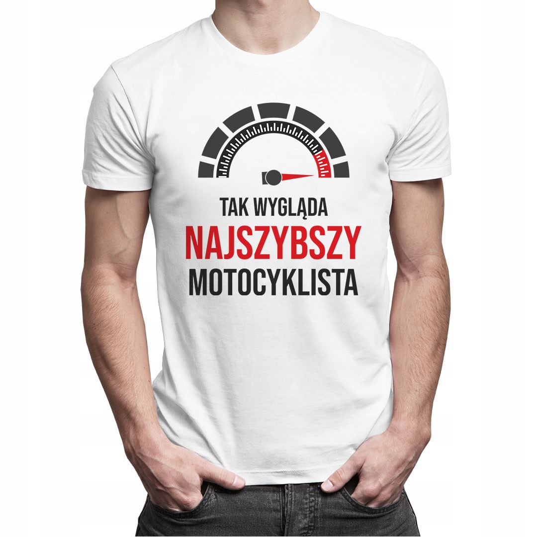 

Tak wygląda najszybszy - koszulka dla motocyklisty