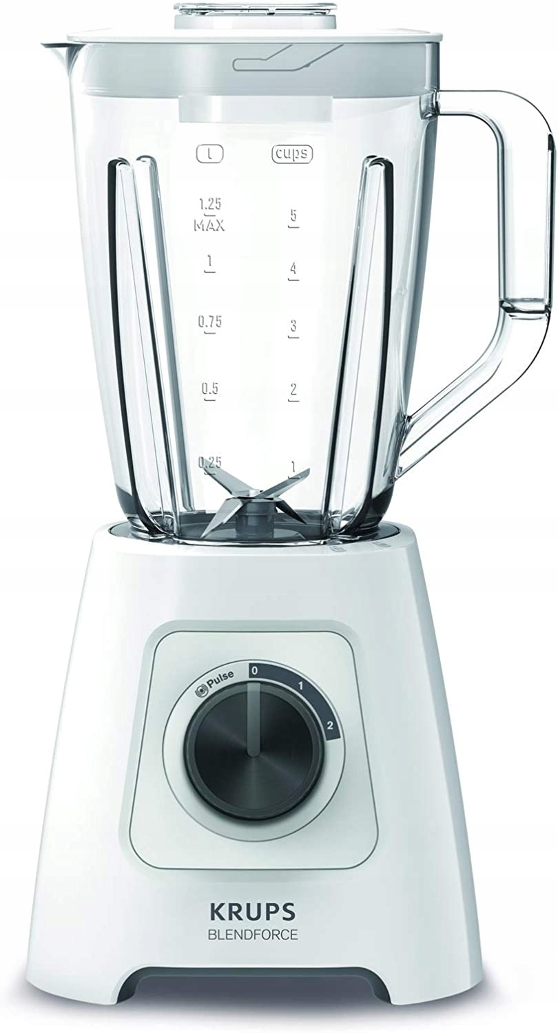 BLENDER KIELICHOWY KRUPS KB4201 2L BIAŁY 600W Sklep, Opinie, Cena w