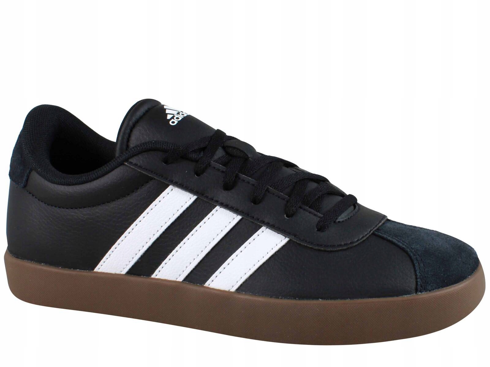 Adidas VL Court 3.0 IE3630 Buty Trampki Tenisówki Skate Czarne Dziecięce