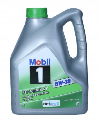 Olej MOBIL1 5W30 4L Esp Formula P Sn/cf C2/C3 DEX2 229.31 229.51
