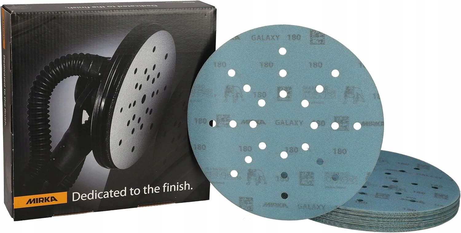 Papier ceramiczny Mirka Galaxy Fi 225 mm P180 na rzep 5 sztuk