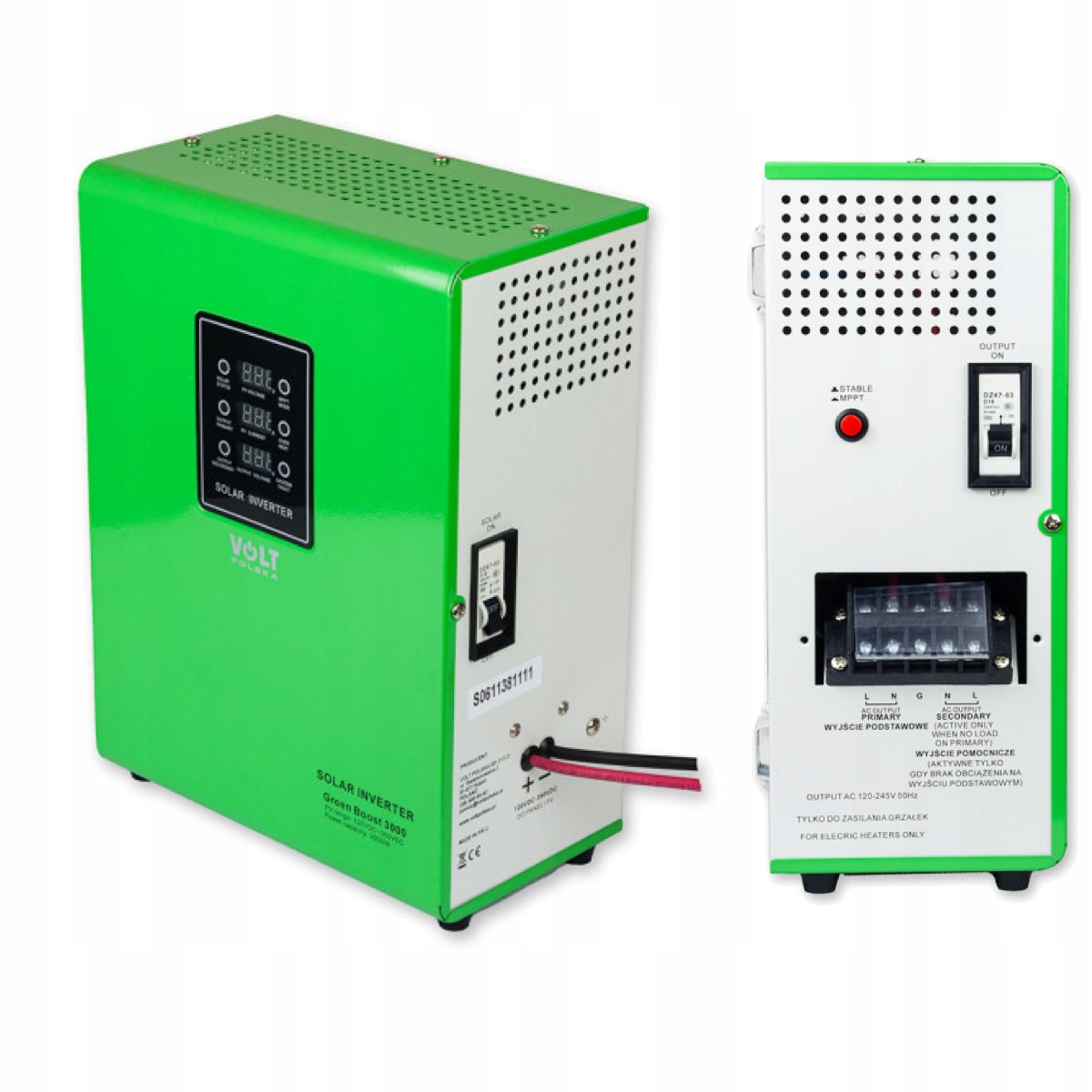 Przetwornica Solarna Do Grzania Wody Boost 3000W Terminal