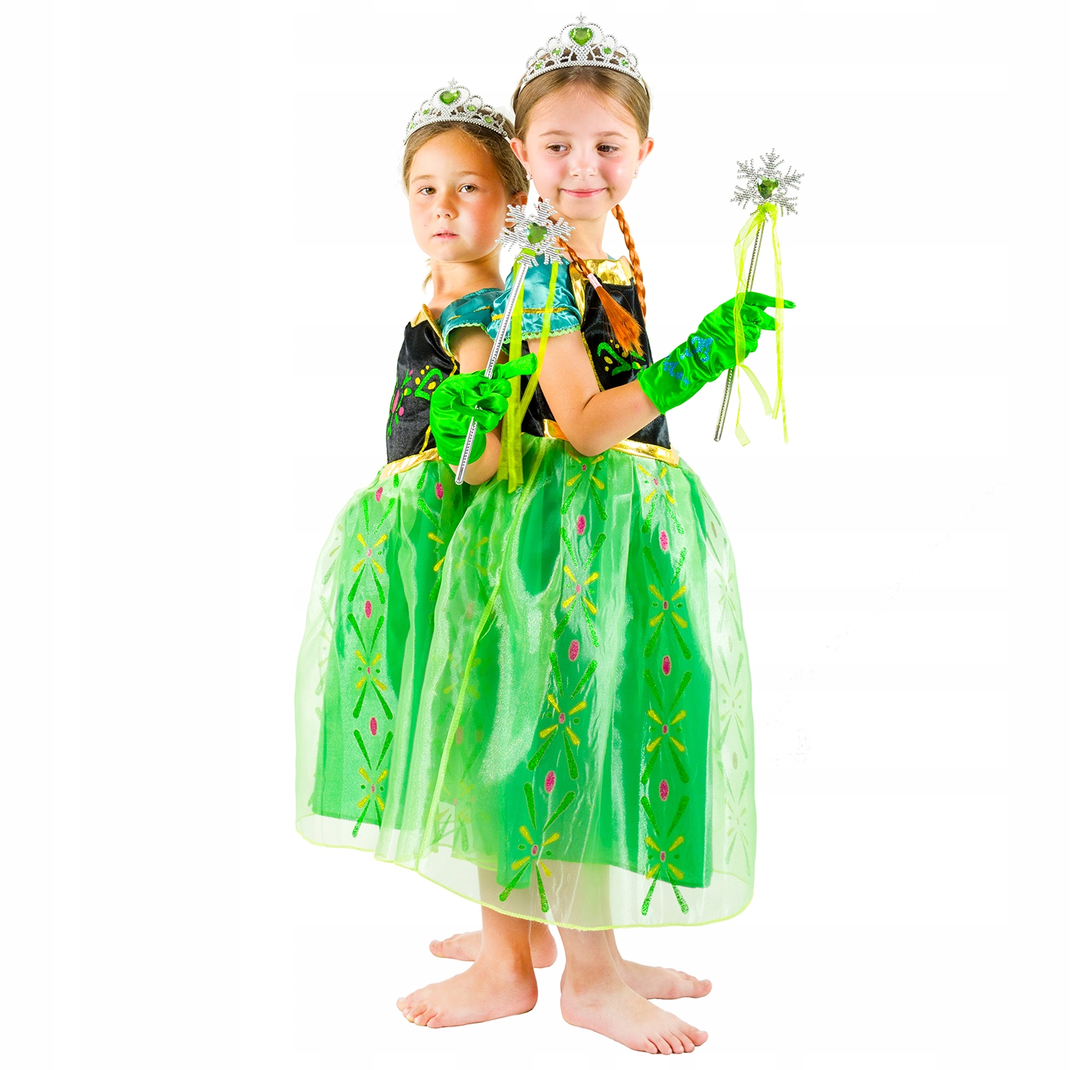 KOSTIUM ANNA KRAINA LODU STRÓJ KARNAWAŁOWY STROJE PRZEBRANIE BAL BALIK 142 Stan opakowania oryginalne