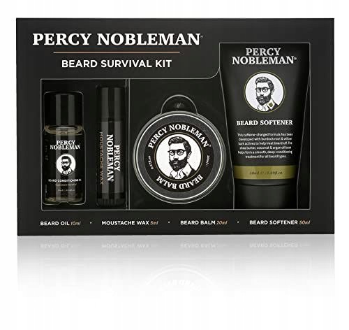 Percy Nobleman Kosmetický Set Beard Care Survival Kit Pro Muže