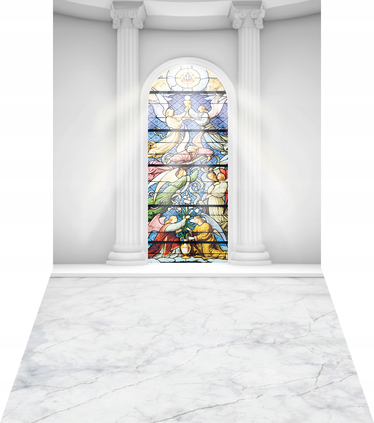 komunijne matowe TŁO komunia 160x400 KMN055