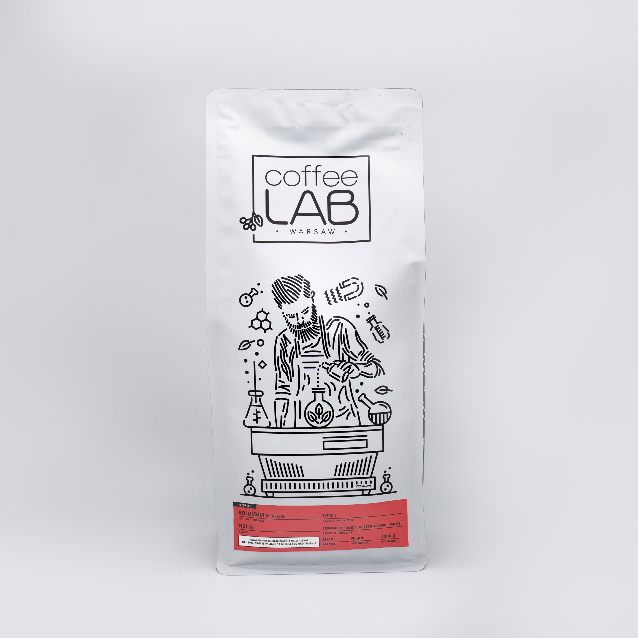 Kolumbie Medellin CoffeeLab Káva 1 kg