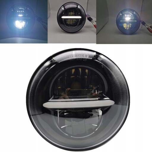 REFLEKTOR LAMPA LED PRZEDNIA HOMOLOGACJA MOTOCYKL Numer katalogowy części LEDLIGHT