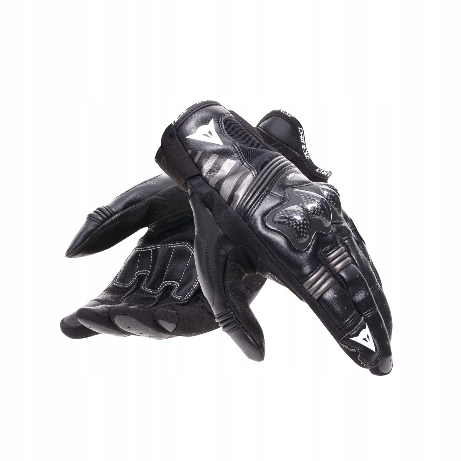 Motocyklové rukavice Dainese Reacto Carbon Short čierne Xs
