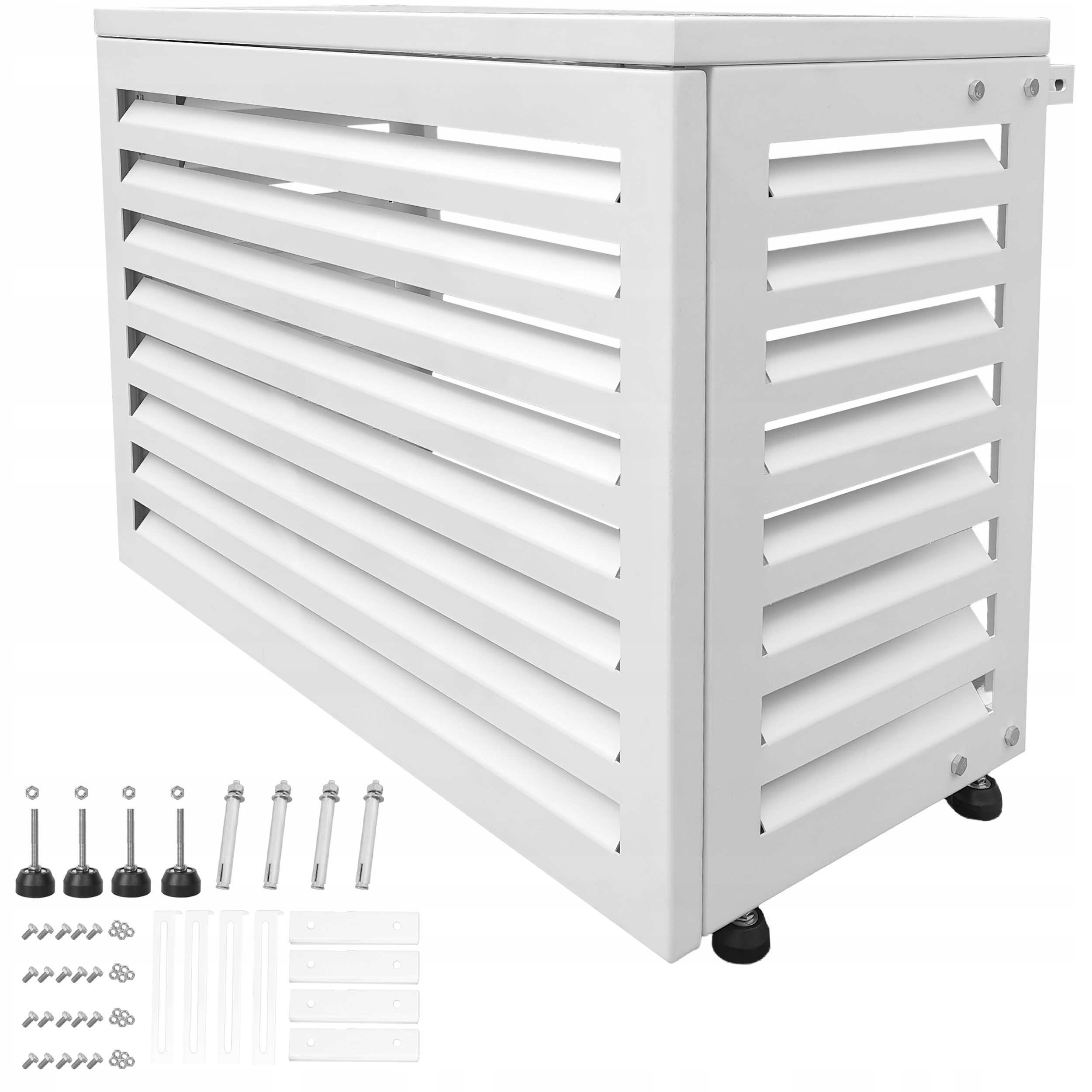 Osłona obudowa klimatyzatora pompy ciepła Fixo 90x40x60 Aluminium biała