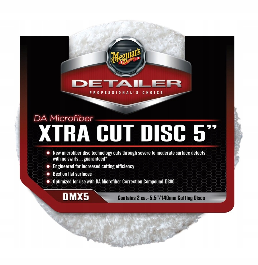 MEGUIAR S DA Microfiber Xtra Cut Mocno Tnacy Pad