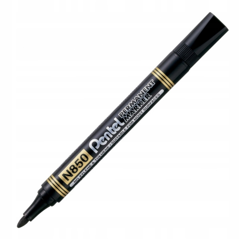 

Marker Permanentny Pentel N850 Okrągły Czarny
