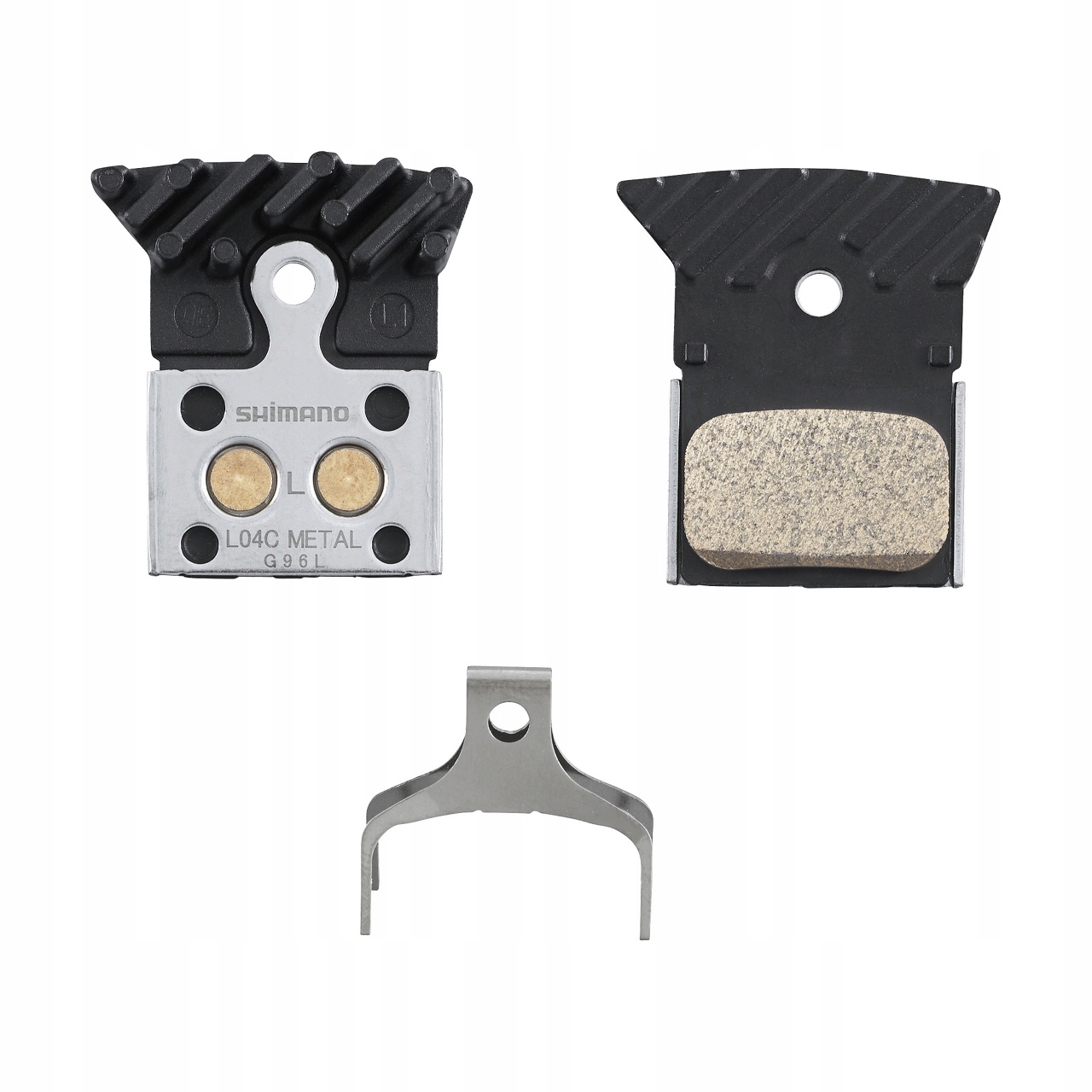 Metaliczne okładziny hamulcowe Shimano L04C Rf