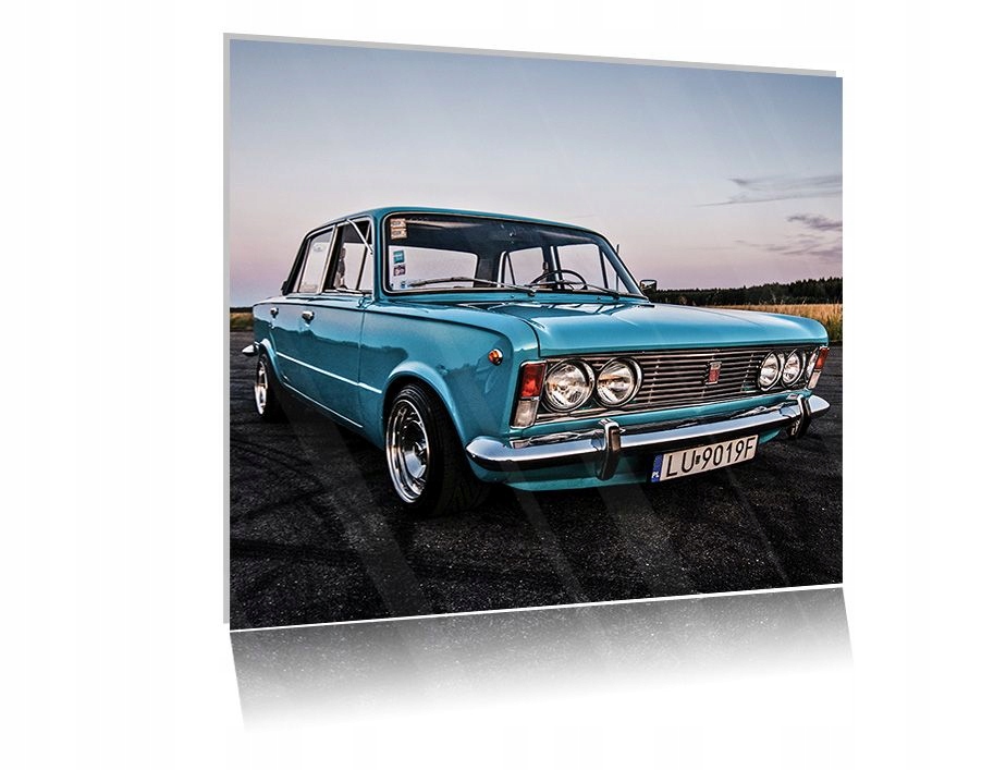 

Obraz szklany na szkle Fiat 125P 03 30x30