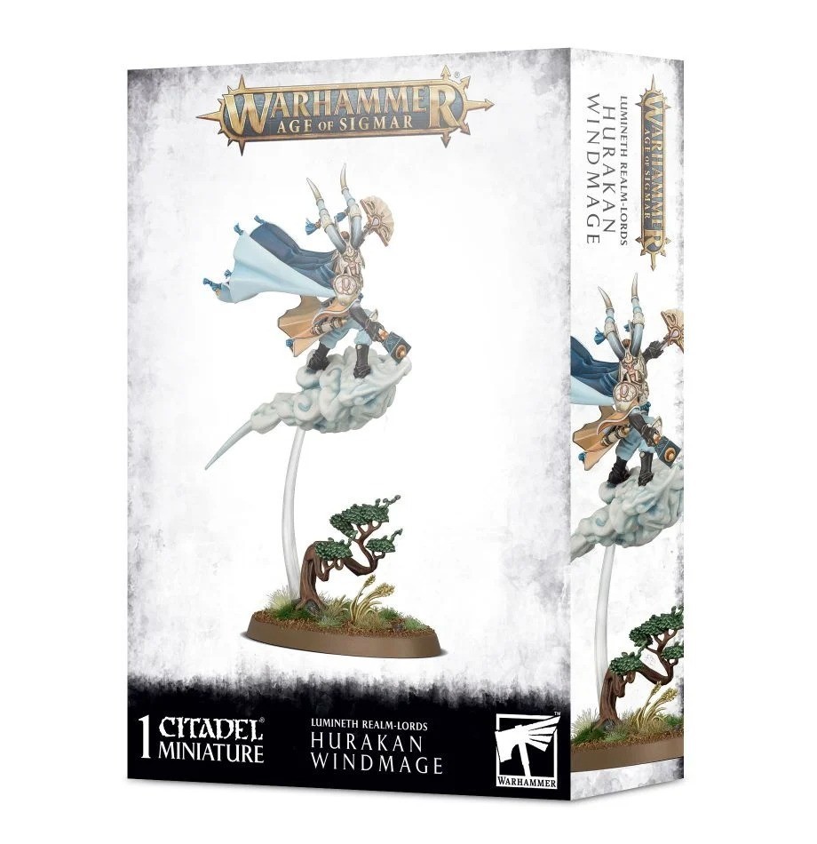 Warhammer Lumineth Realm-Lords Hurakan Windmage