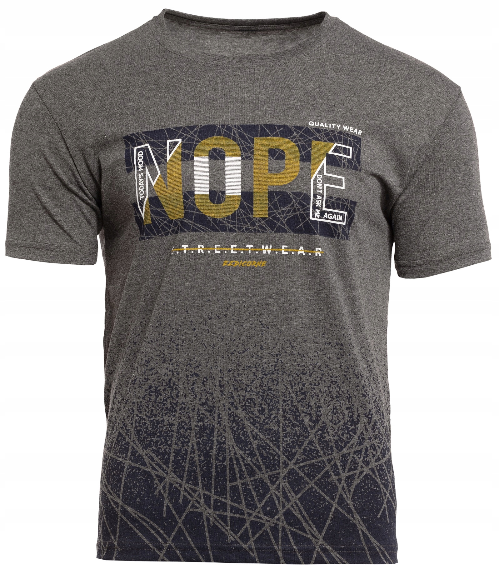 

T-shirt Męski Nope Antracytowy Rozmiar M
