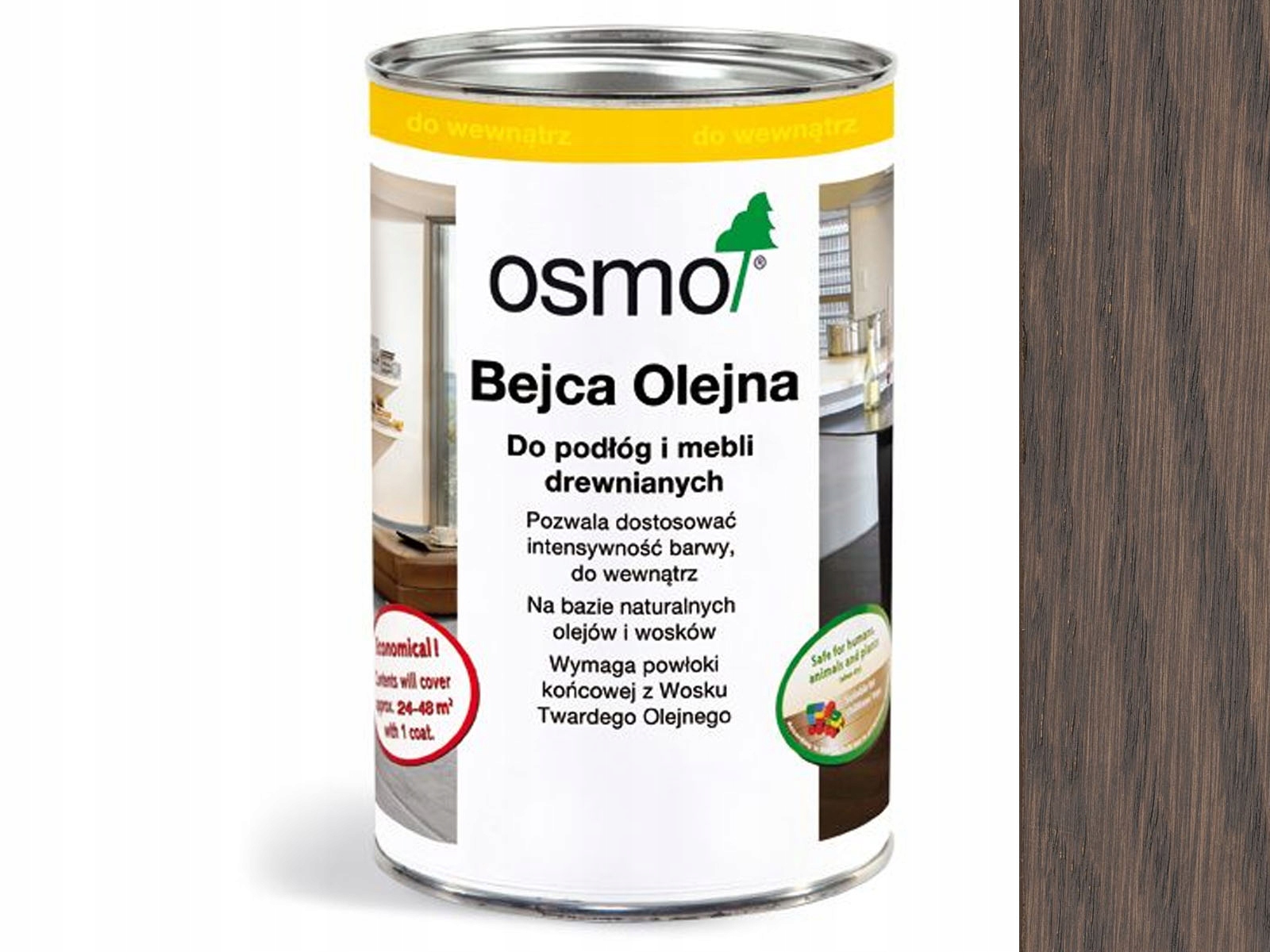 

Osmo 3514 Bejca Olejna do podłogi Grafit 125ml