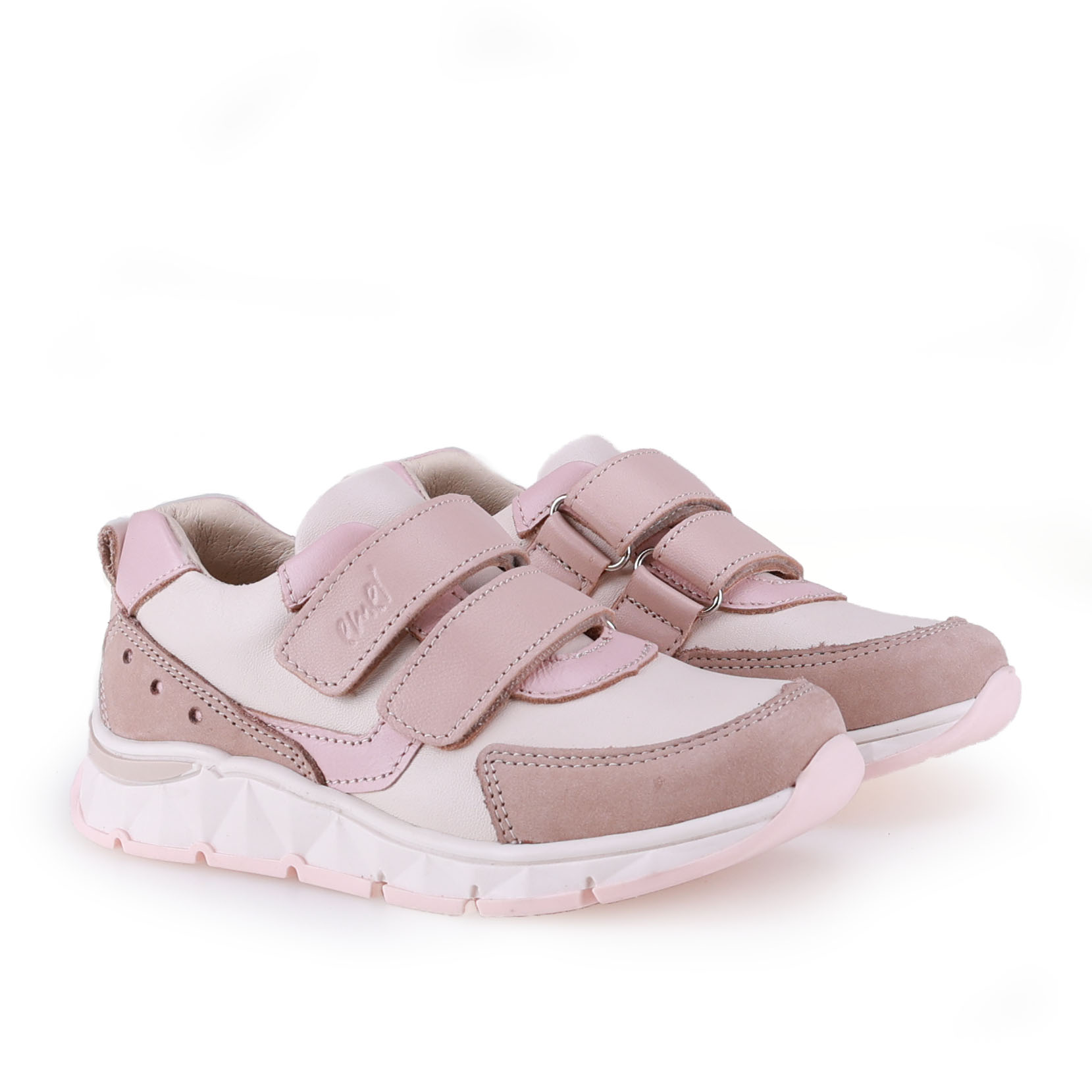 Emel E2797A-26 Barcelona Półbuty Trampki Sneakers Skórzane Rzepy r.29